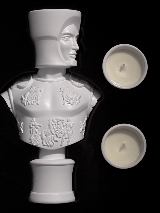 Fearless Knight Aromatherapy Candle Ornaments Small People Day Gift Souvenir